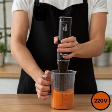 Imagem de Mixer Elétrico 127v 220v Potente Copo 700ml Bate Tritura e Mistura. Pr