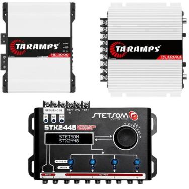 Imagem de Kit Módulo Taramps Amplificador Hd3000 Ts400 Processador