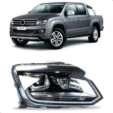 Imagem de Farol Elétrico Vw Amarok 2017 A 2023 LED Com Motor - SP ACESSÓRIOS, Di