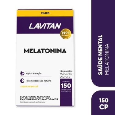Imagem de Melatonina Maracujá 0,20 mg Lavitan 150 Comprimidos