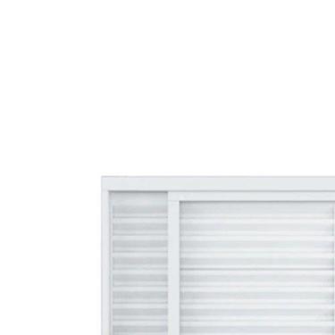 Imagem de Janela Veneziana Vitralfer 100x100 - 3 Folhas / 1 Fixa C/grade Branca