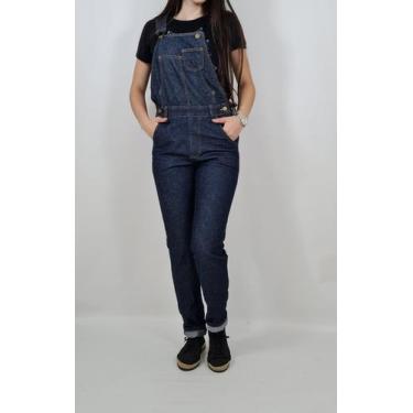 Imagem de Jardineira Calça Borba 100% ALGODÃO Blufera Jeans 1940-1, M
