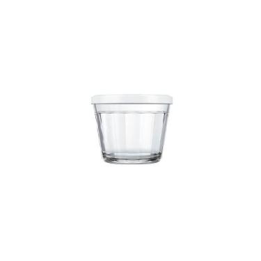 Imagem de Tigela Copo Americano Com Tampa Plástica 350Ml   - 4110 - Nadir, Branc
