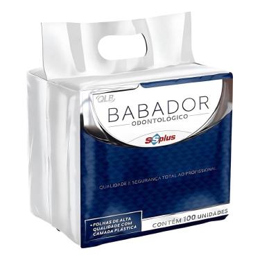 Imagem de Babador Descartável Odontologico Impermeável SSPlusC/ 100