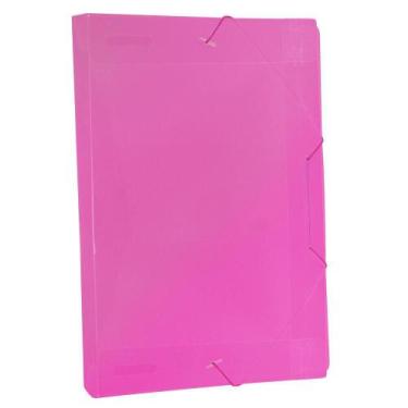 Imagem de Pasta Aba Elástica Ofício 30mm Rosa 503PP-RS - Dac