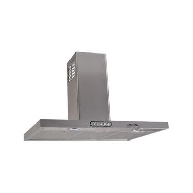 Imagem de Coifa de Parede Nardelli 75cm Retangular Duto Slim Inox com Exaustor Depurador LED 220V