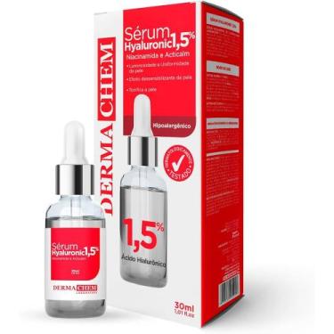 Imagem de Sérum Facial Hyaluronic Luminosidade Tonificador Da Pele - DERMACHEM