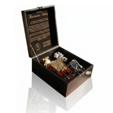 Imagem de Kit Cachaça Harmonie Schnaps 20 anos Edição Limitada 700 Ml