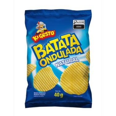 Imagem de Batata ondulada ki gosto natural 40 gr
