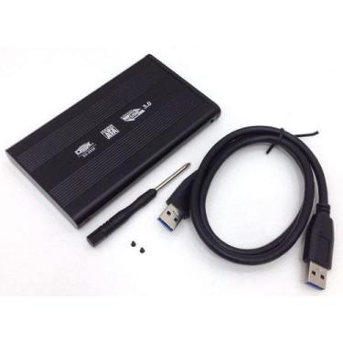 Imagem de Case Gaveta Hd Sata 2,5 Notebook Usb 3.0 Externa - PDN
