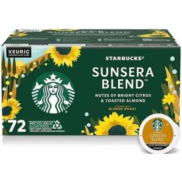 Imagem de Starbuckss Sunsera Blend Coffee 72 cápsulas Edição Limitada Café KCups