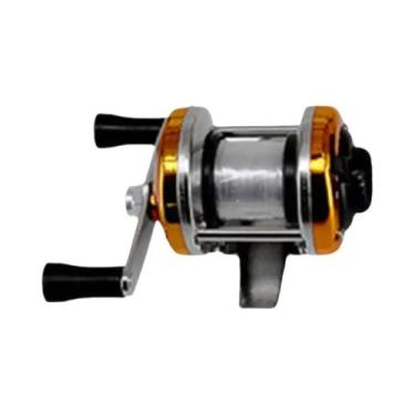 Imagem de Carretilha De Pesca Metálica Para Mão Direita 3.01 De Alta Resistência
