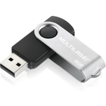 Imagem de Pen Drive Multilaser Twist Usb 2.0 8Gb Pd587