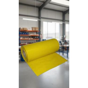 Imagem de Bobina Polietileno Amarela 0,20mm x 70cm x 20m - Congratulations Store