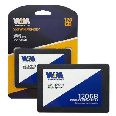 Imagem de SSD SWR120G-DS1 120GB Sata 3 2.5 Leitura 520MB-S Gravacao 540MB-S Win Memory