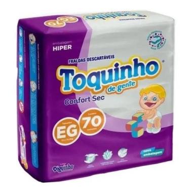 Imagem de Fralda Descartável Toquinho Confort Sec Pacote Hiper Econômico - Toqui