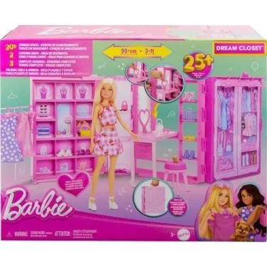 Imagem de Barbie Conjunto Armário Dos Sonhos Mattel Hxd58