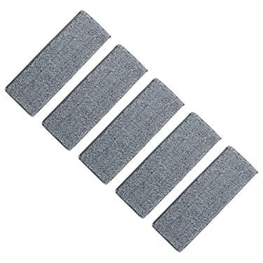 Imagem de Kit 5 Refil para MOP Flat 33 x 12cm Microfibra Alta Absorção