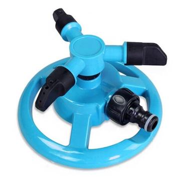 Imagem de Irrigadores de grama para quintal, irrigador de grama giratório ajustável de 360° com conector rápido, irrigadores de spray automáticos de ampla cobertura para quintal, jardim, crianças