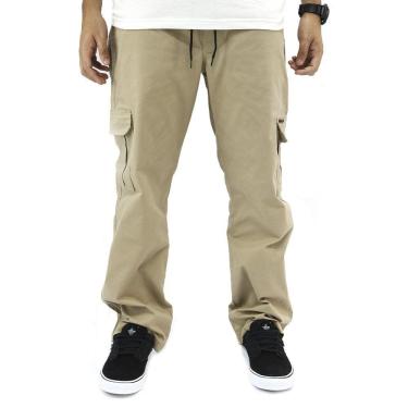 Imagem de Calca Your Face Regular Cargo Caqui