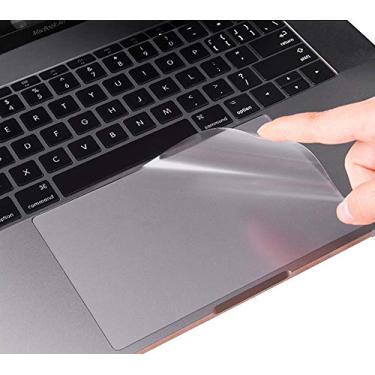 Imagem de CaseBuy Capa protetora para MacBook Air Trackpad para MacBook Air versão 2021 2020 13 polegadas com Touch ID modelo A2337(M1) A2179 A1932 película transparente antiarranhões