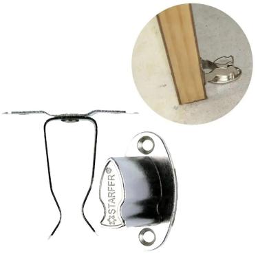 Imagem de Trava Porta Fixador Prendedor de Porta para Piso Chão - Starfer