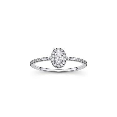 Imagem de Anel Oval com Zircônia 18 Jolie Monte Carlo