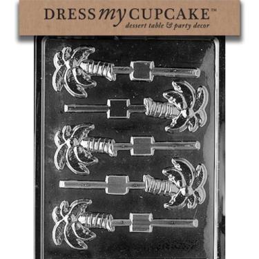 Imagem de Dress My Cupcake DMCF044 Molde de chocolate para doces, pirulito de palmeira
