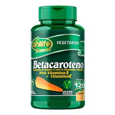 Imagem de Beta Caroteno - Vitamina A e C - 120 cápsulas
