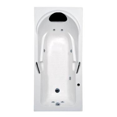 Imagem de Banheira Hidromassagem Astra Capri Super Luxo 170cmx80cmx43cm - 04 Jatos Acrílico P1 Sem Aquecedor 220V