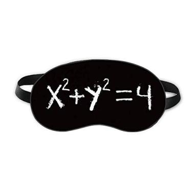 Imagem de Capa de sombra Matemática Kowledge Equation of Circle Sleep Eye Shield Soft Night