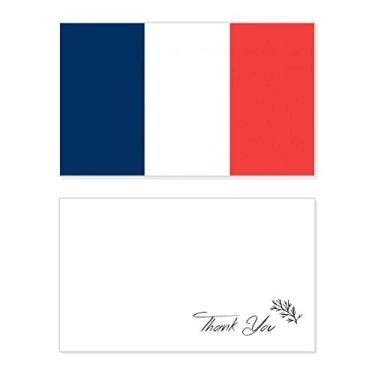 Imagem de Bandeira nacional da França, país da Europa, cartão de agradecimento, papel de aniversário, agradecimento de casamento