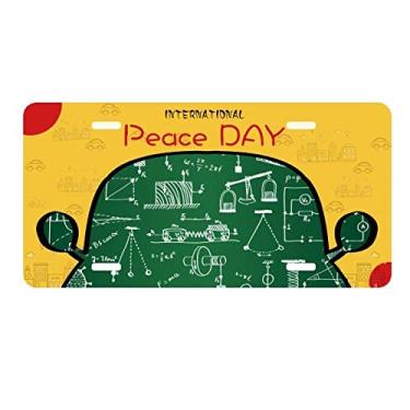 Imagem de DIYthinker Ilustração de Mecânica Eletromagnética Física Placa Etiqueta Decoração de Carro Dia da Paz