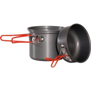 Imagem de Rockland Conjunto de panelas Travel Pro 108 prata