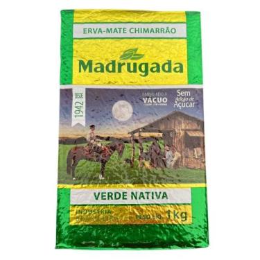 Imagem de Erva mate Chimarrão MADRUGADA VERDE NATIVA Moagem Fina 1kg