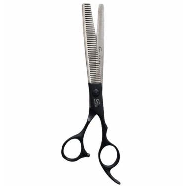 Imagem de Tesoura Cortar Cabelo Dentada Desfiadeira Profissional 7.0 - Umi