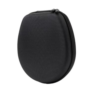 Imagem de BaotyJie Estojo rígido de EVA para fone de ouvido, organizador, proteção, estojo para fone de ouvido, bolsa com zíper, bolsa de transporte para cabo de