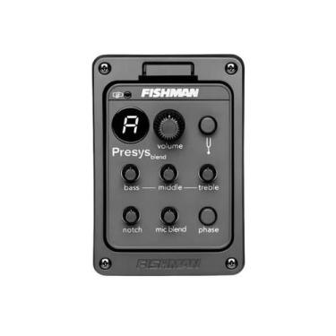 Imagem de Captador Fishman 301 Presys Blend Ativo Piezo Violão