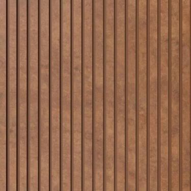 Imagem de Painel Ripado Laminado Eva 10Cm Largura Cor Bronze Linha - Meu Rodapé