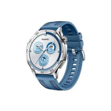 Imagem de Smartwatch Huawei Watch GT 5 Vili-B19W 46mm Tela AMOLED Compatível Com iOS E Android Azul