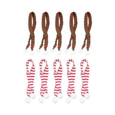 Imagem de Mini Conjunto de Chapéu e Lenço de Papai Noel - 10 a 20 Peças - Para G