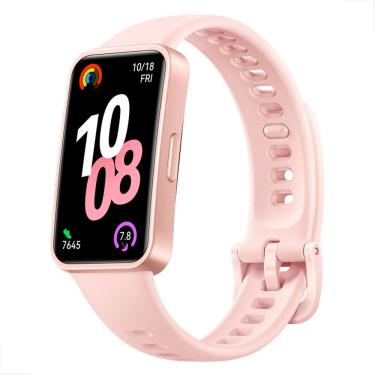 Imagem de Smartwatch Huawei Band 10 Caixa De Polímeros Duráveis Análise Do Sono De Bem-estar Emocional Relógio Smartwatch Compatível Com Android E Ios Rosa