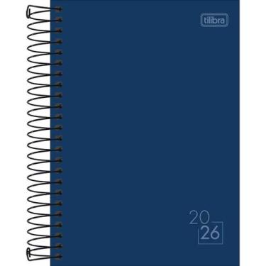 Imagem de Agenda 2026 Tilibra spice cores diária 140x200mm 160 folhas