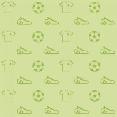 Imagem de Papel De Parede Infantil Futebol E Chuteira