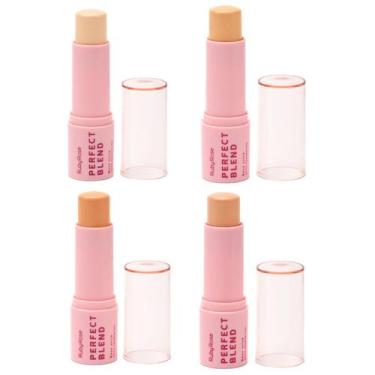 Imagem de Base Facial Stick Perfect Blend Ruby Rose HBM300 Cor*:FS40