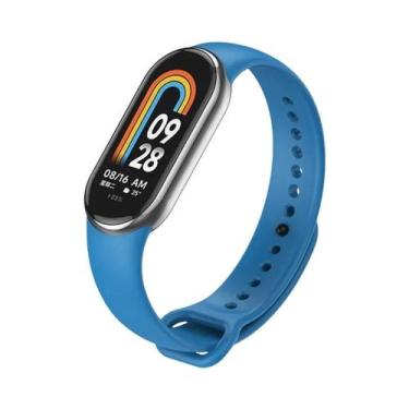Imagem de Pulseira De Silicone Xiaomi Mi Band 10 9 8 NFC Esportiva De Borracha A