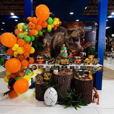 Imagem de Painel 4 Laminas - Festa Jurassic World 3   - 1 unidade - Festcolor - 