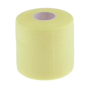 Imagem de shamjina Sports Pre Wrap Underwrap para Atlética (para Fitness Workout Martial Arts Equipamento de Proteção, Dança, Escalada Etc.) - Várias, Amarelo