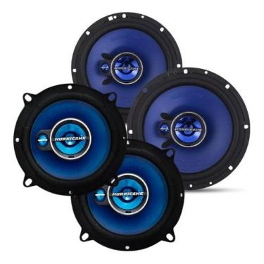 Imagem de Kit de Alto Falantes Hurricane Triak 6 e 5 Polegadas 200wrms