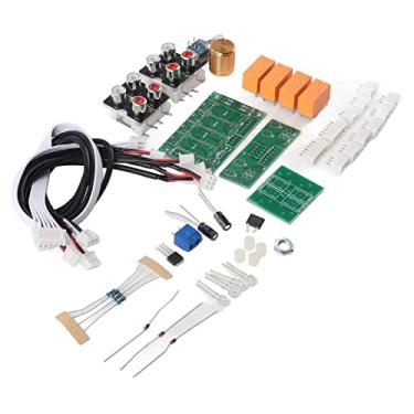 Imagem de Módulo de Interruptor de Entrada de áudio Placa de Comutação DIY Relé Amplificador Seletor de Sinal de 4 Vias para PC, TV e Telefone Celular, Com Comutação de relé de Perda Zero